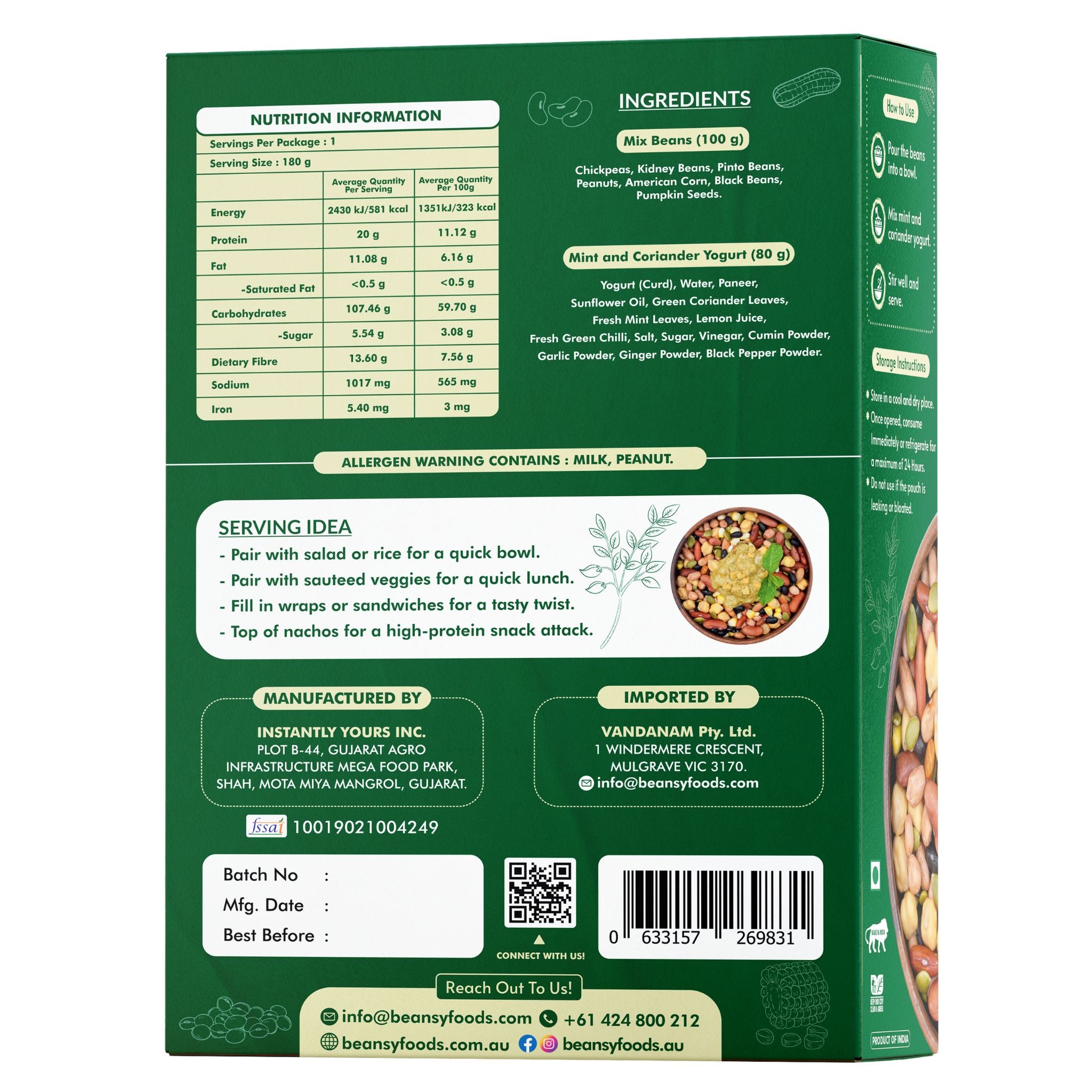 4-Flavour Bean Combo Pack | Best Value Australia | Beansy