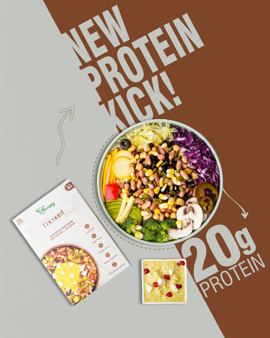 Creamy Coconut Beans | Plant-Based Meal Australia | Beansy
