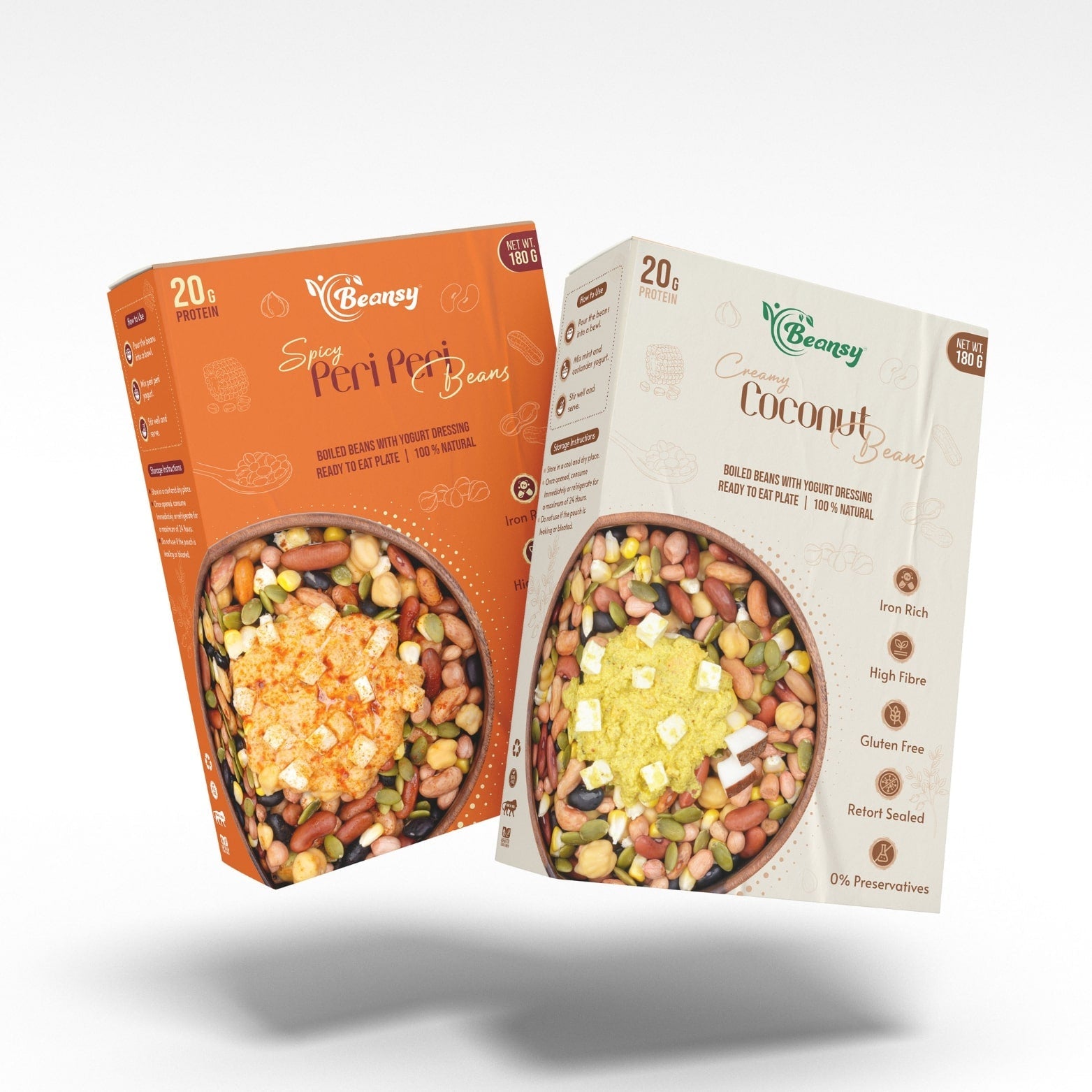 Spicy & Creamy Bean Duo | 2-Pack Australia | Beansy