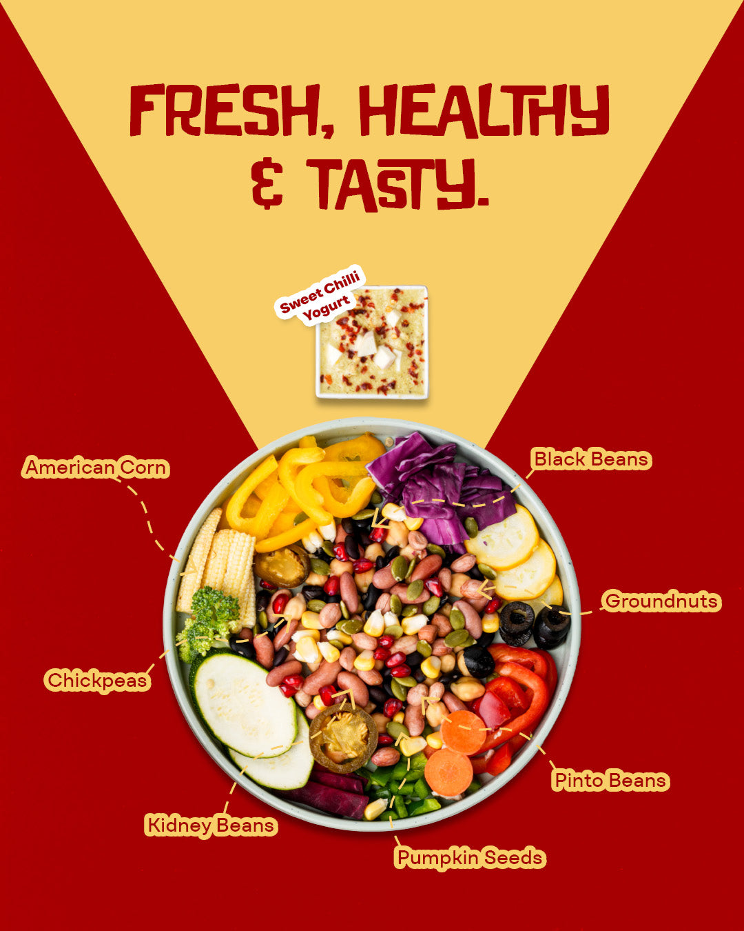 Tangy Sweet Chilli Beans | Healthy Snack Australia | Beansy