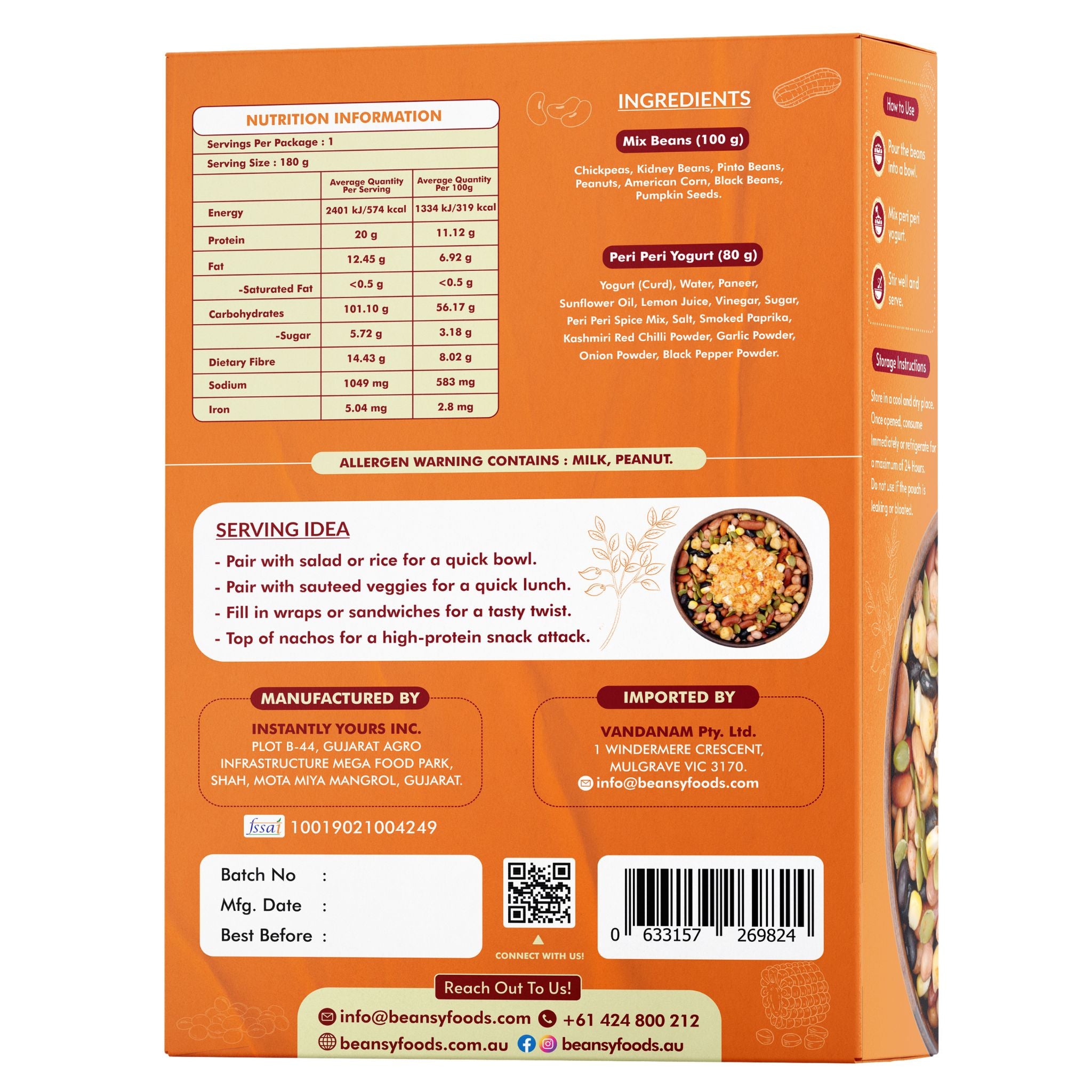 4-Flavour Bean Combo Pack | Best Value Australia | Beansy