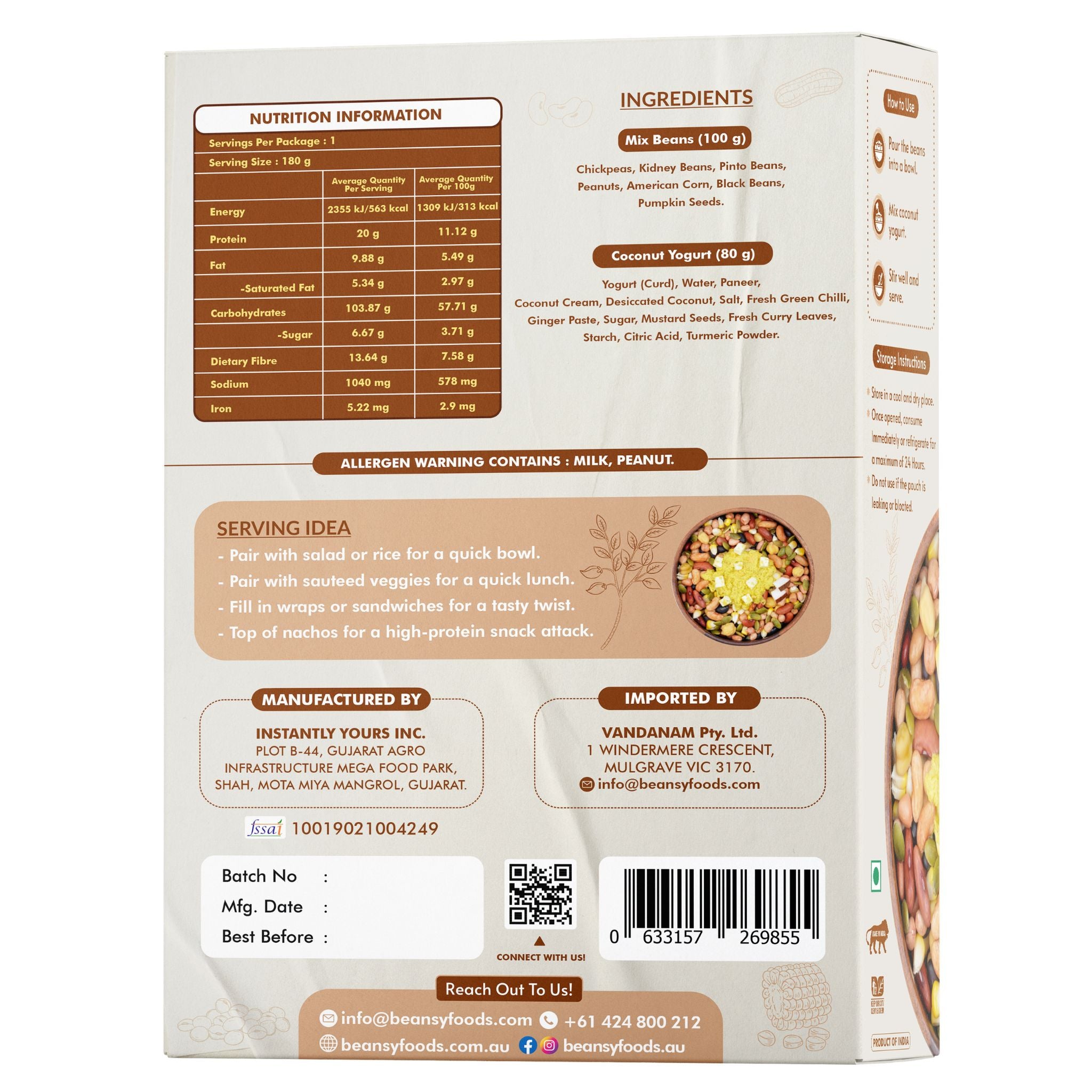 4-Flavour Bean Combo Pack | Best Value Australia | Beansy